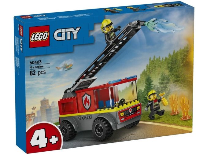 LEGO® CITY 60463 Hasičské auto s žebříkem