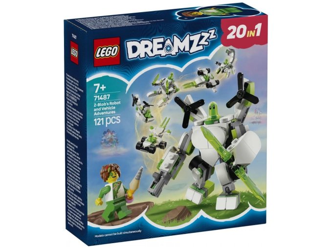 LEGO® DREAMZzz™ 71487 Z-Flekova dobrodružství s roboty a vozidly