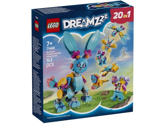 LEGO® DREAMZzz™ 71488 Bunchu a kreativní zvířecí dobrodružství