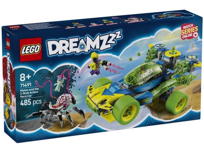 LEGO® 71491 DREAMZzz™ Mateo a akční závodní auto Z-Flek