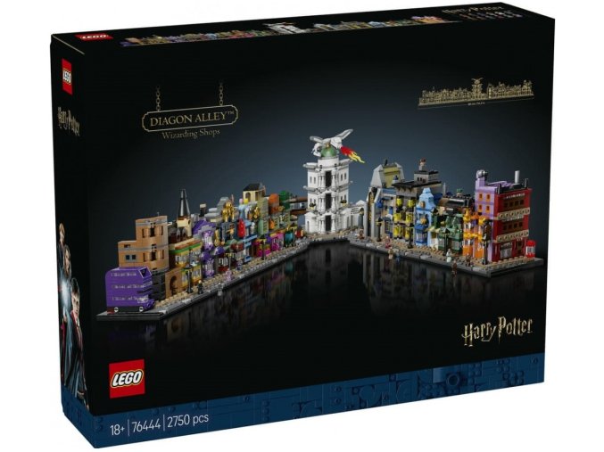 LEGO® Harry Potter™ 76444 Kouzelnické obchody v Příčné ulici