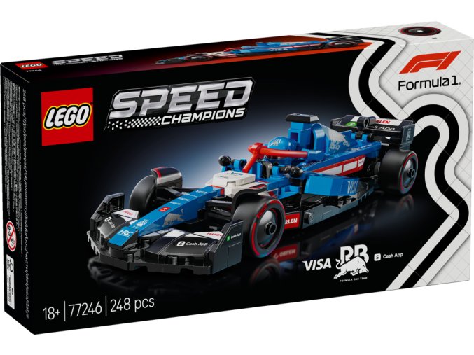 LEGO® Speed Champions 77246 Závodní auto Visa Cash App RB VCARB 01 F1®