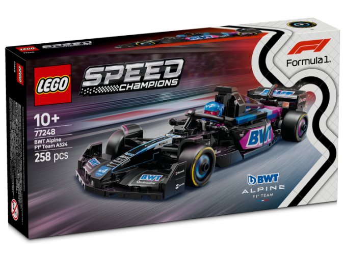 LEGO® Speed Champions 77248 Závodní auto BWT Alpine F1® Team A524