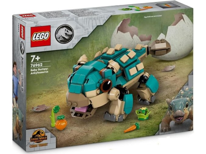 LEGO® Jurassic World 76962 Malá Bumpy: Ankylosaurus