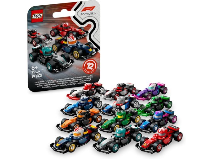 LEGO® 71049 Sběratelské závodní auto F1®