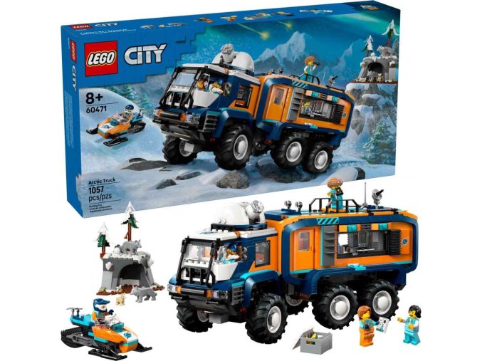 LEGO® CITY 60471 Nákladní auto s laboratoří pro průzkumníky Arktidy