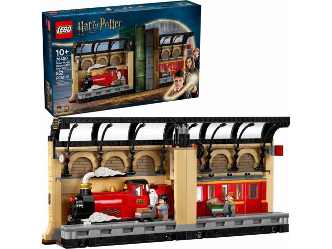 LEGO® Harry Potter™ 76450 Knižní zarážka: Spěšný vlak do Bradavic