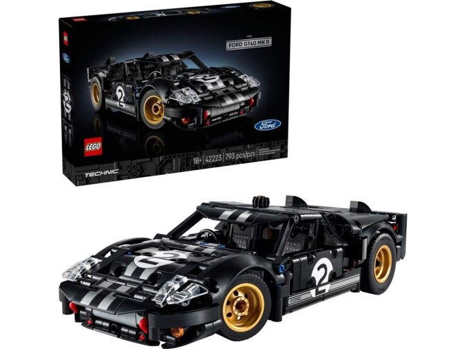 LEGO® TECHNIC 42223 Závodní auto 1966 Ford GT40 MKII