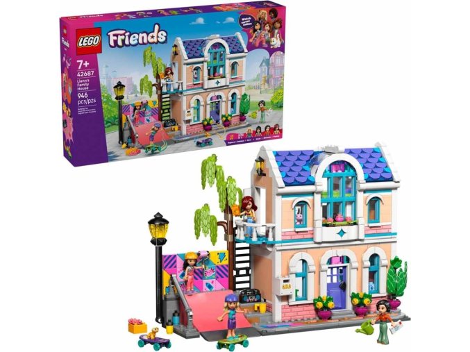 LEGO® Friends 42687 Liann a její rodinný dům