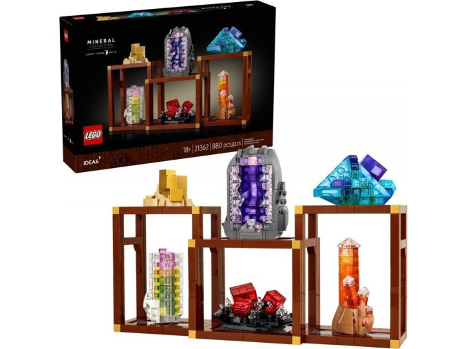 LEGO® Ideas 21362 Sbírka minerálů