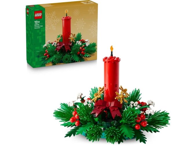 LEGO® 40743 Vánoční dekorace na stůl