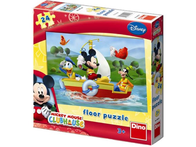 puzzle Walt Disney Mickey Mouse 24d, Dino