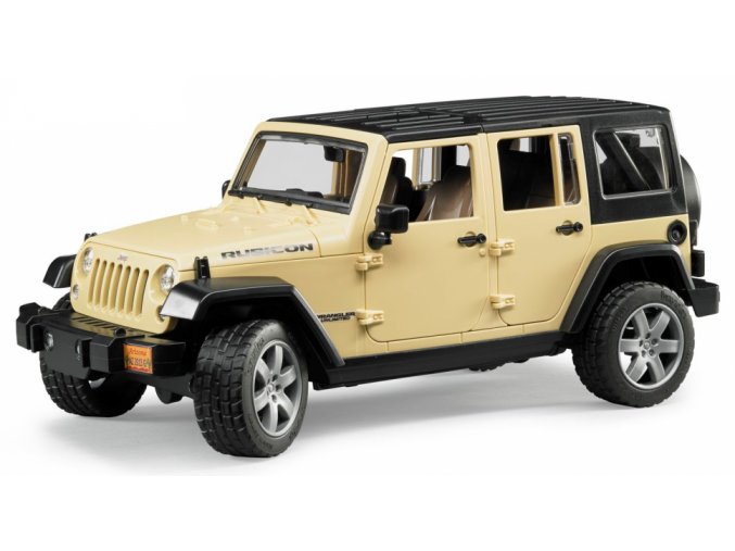 BRUDER 2525 Auto JEEP WRANGLER RUBICON béžové