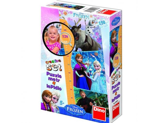 puzzle Walt Disney Frozen dětský metr 150d, Dino