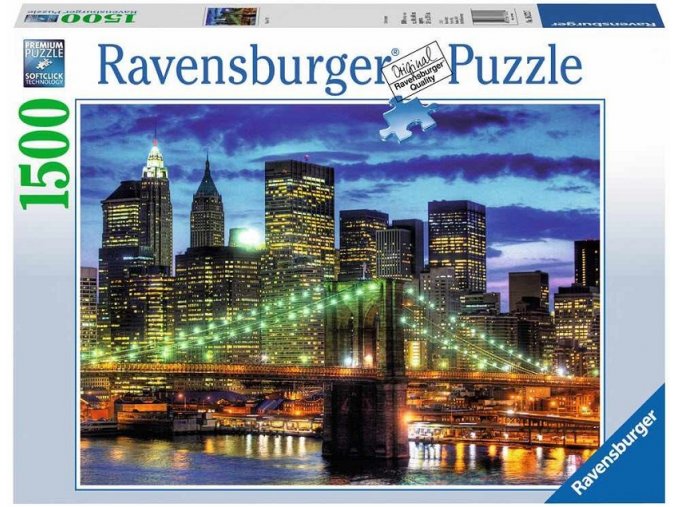 puzzle Mrakodrapy New York City 1500d, Ravensburger