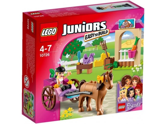 LEGO Juniors 10726 Stephanie a kocar s konikem