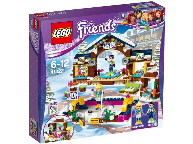 LEGO Friends 41322 Kluziště v zimním středisku