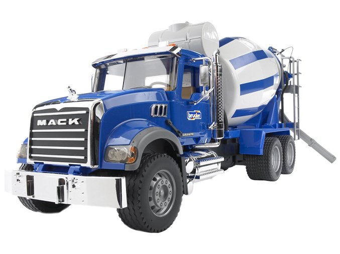 BRUDER 2814 Mack Granite domíchávač betonu