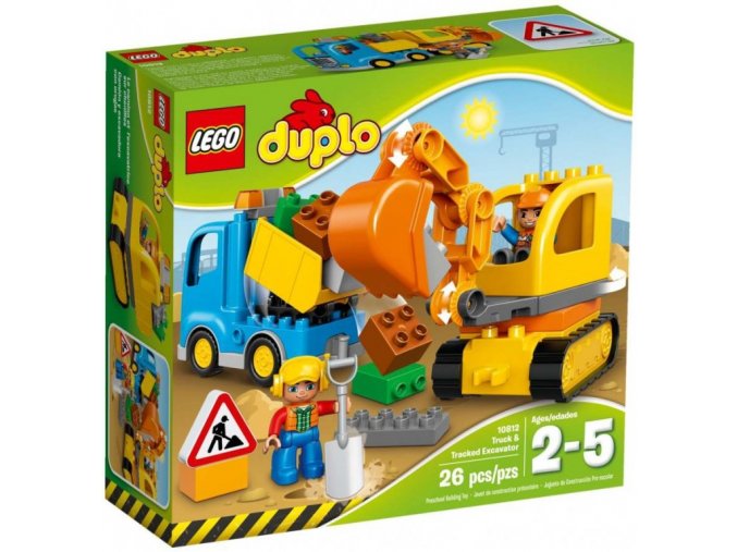 LEGO DUPLO 10812 Pásový bagr a náklaďák