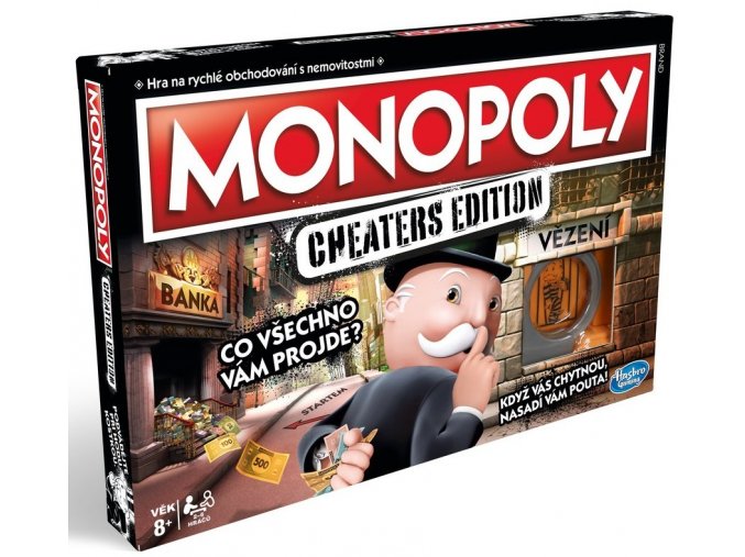 Monopoly Cheaters edition CZ