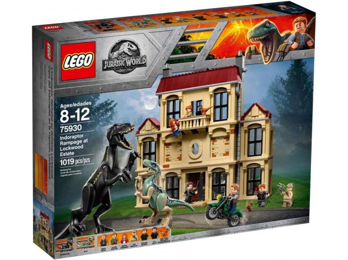 Lego Jurassic World 75930 Řádění Indoraptora v Lockwoodově sídle