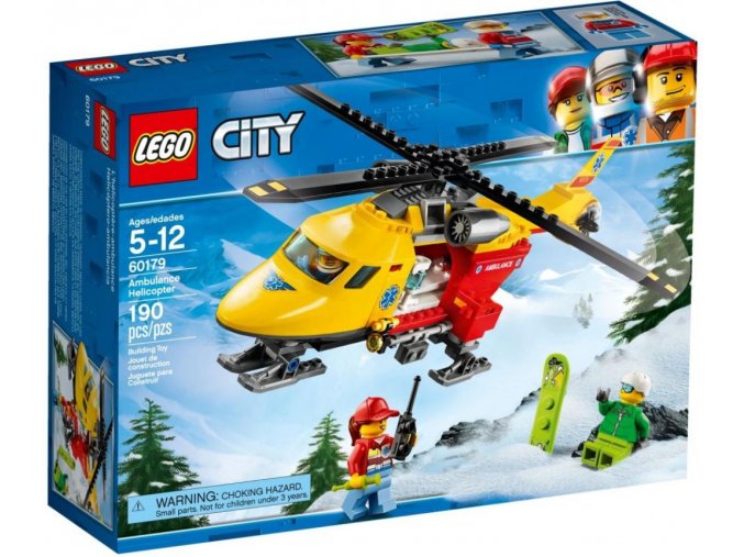 Lego City 60179 Záchranářský vrtulník
