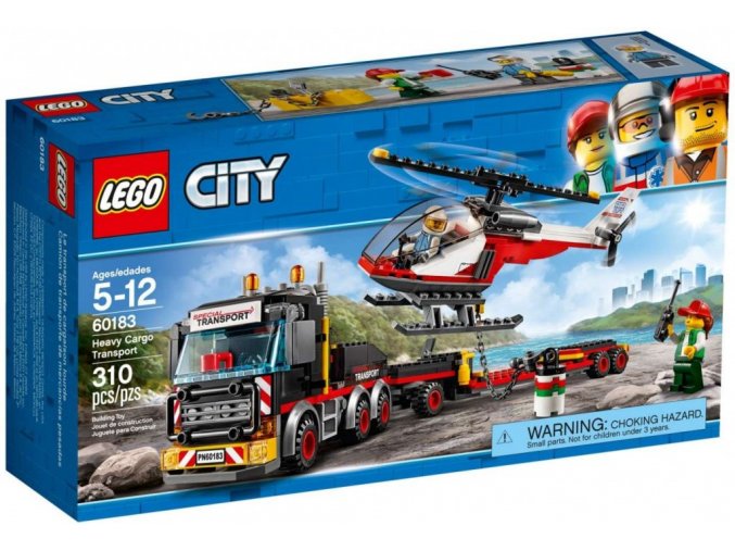 Lego City 60183 Tahač na přepravu těžkého nákladu