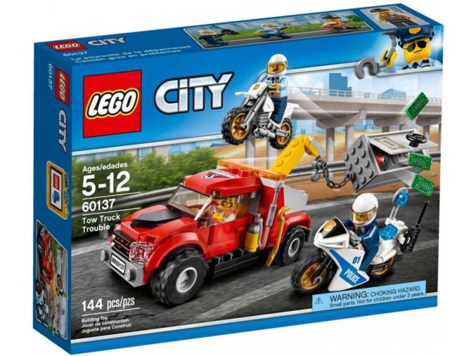 LEGO City 60137 Trable odtahového vozu