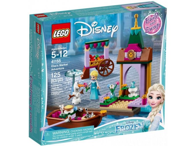 LEGO Disney Princezny 41155 Elsa a dobrodružství na trhu