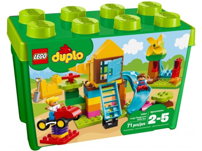 LEGO DUPLO 10864 Velký box s kostkami na hřiště