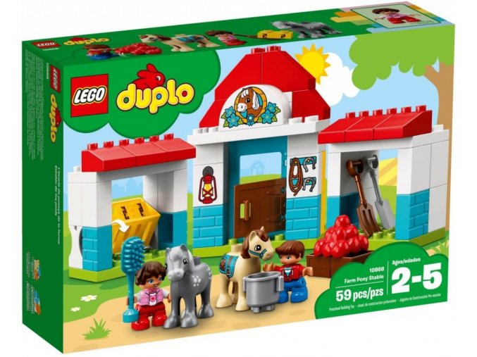 LEGO DUPLO 10868 Stáje pro poníka