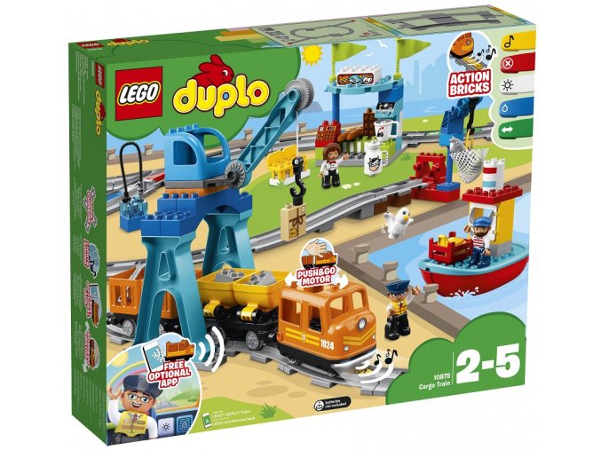 LEG DUPLO 10875 Nákladní vlak