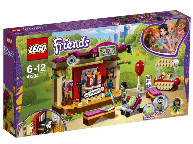 LEGO Friends 41334 Andrea a její vystoupení v parku