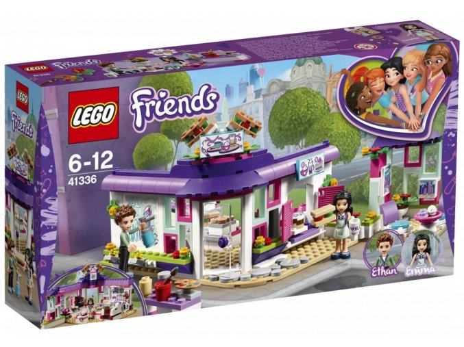 LEGO Friends 41336 Emma a umělecká kavárna