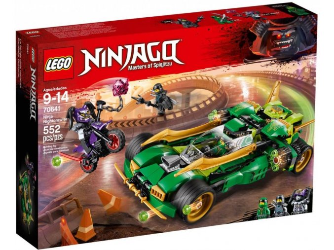 LEGO Ninjago 70641 Nindža Nightcrawler