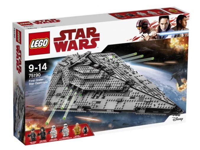 LEGO Star Wars 75190 Hvězdný destruktor Prvního řádu