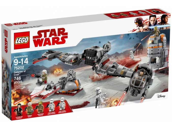 LEGO Star Wars 75202 Obrana planety Crait™