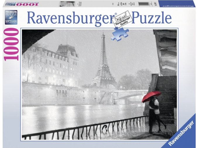 Puzzle Paříž 1000 dílků, Ravensburger