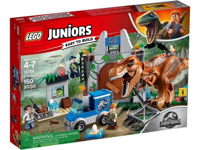 LEGO Juniors 10758 Útěk T. rexe