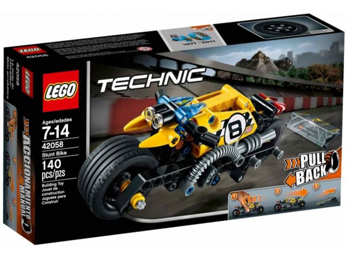 LEGO Technic 42058 Motorka pro kaskadéry