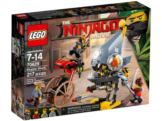 LEGO  Ninjago 70629 Útok piraně