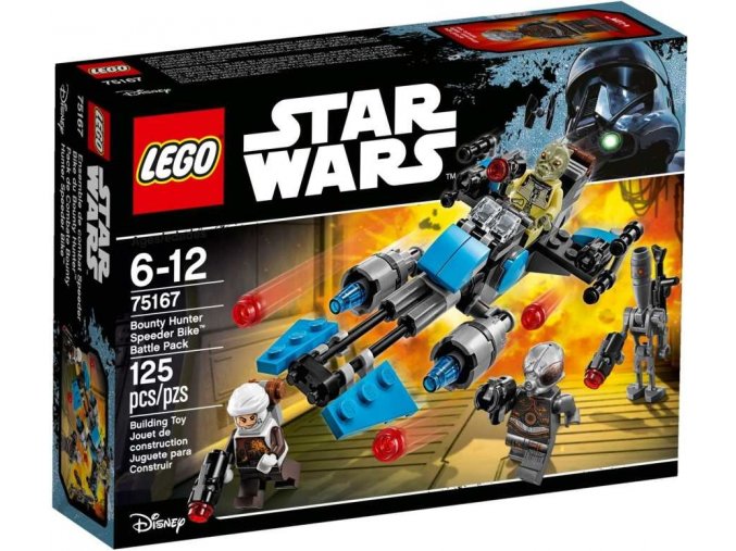 LEGO Star Wars 75167 Spídrová motorka námezdního lovce