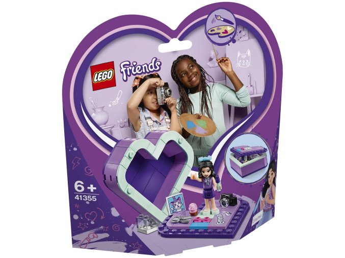 LEGO Friends 41355 Emmina srdcová krabička