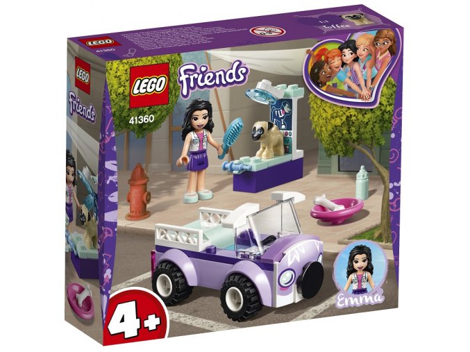 LEGO Friends 41360 Emma a mobilní veterinární klinika