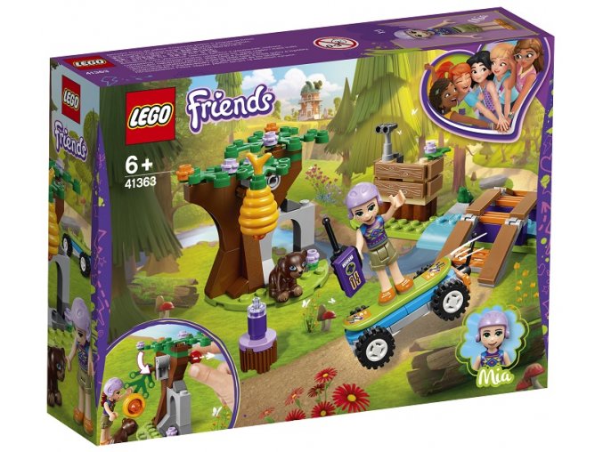 LEGO Friends 41363 Mia a dobrodružství v lese