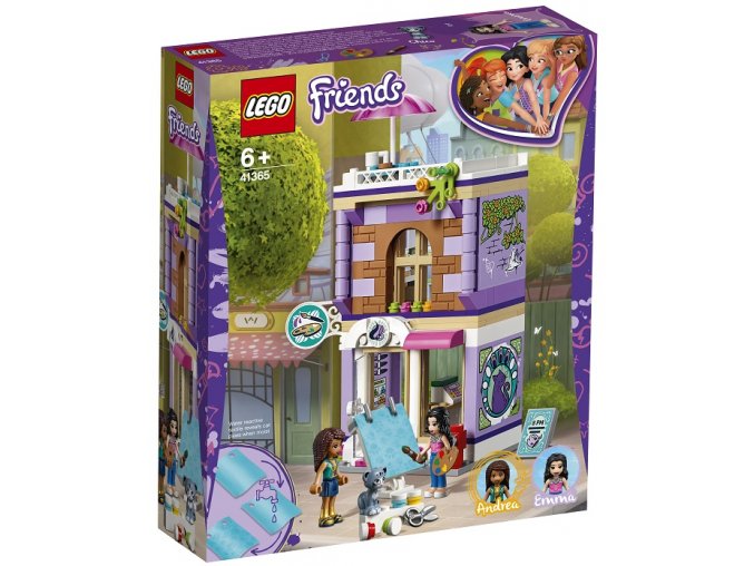 LEGO Friends 41364 Emma a umělecké studio