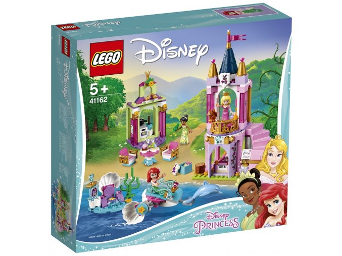 LEGO Disney Princezny 41162 Královská oslava Ariel, Šípkové Růženky a Tiany