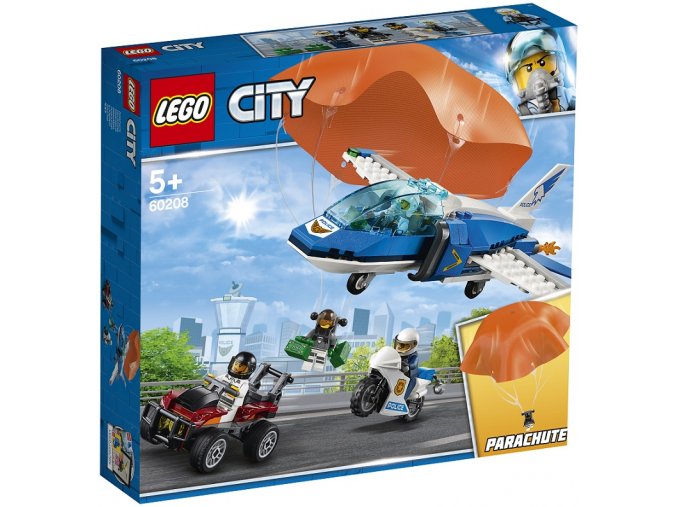 LEGO City 60208 Zatčení zloděje s padákem