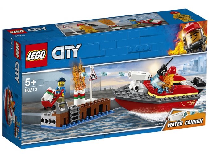 LEGO City 60213 Požár v přístavu