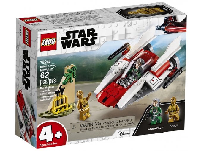 LEGO Star Wars 75247 Povstalecká Stíhačka A-Wing